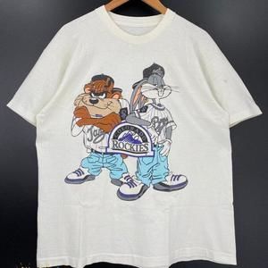 Retro Mlb Colorado Rockies Looney Tunes Shirt